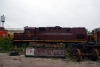A&M Railroad Springdale, AR. Alco C420 #62 in the stored line
