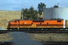 GWA Clyde EMD A16C GM Class, GM45 on shed at Dry Creek Motive Power Depot, Adelaide