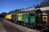 Don River Railway, Devonport, Tasmania - EE SRKT Y Class, Y6 & X Class, X4 prepare to work the 1500 Don Village - Coles Beach service