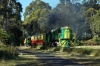 Don River Railway, Devonport, Tasmania - Goodwin Alco DL531 830 Class, 866 performs a photo run-by near Coles Beach with our Private Charter