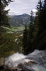 View from the top of Krimml Waterfalls after a 2 hour walk some steep hills!