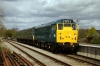 31101 at Avon Riverside having arrived, dragging a DMU, with the 1210 Oldland Common - Avon Riverside