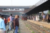 BR MEI15 2914 waits to depart Biman Bandar with a train for Dhaka Kamlapur