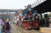 BR MEI15 2914 waits to depart Biman Bandar with a train for Dhaka Kamlapur