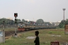 BR MEL15 2718 arrives into Dhaka Kamlapur with an unidentified train