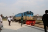 BR MEI15 2935 arrives into Dhaka Kamlapur with an unidentified train