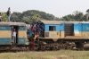 BR MEI15 2903 arrives into Dhaka Kamlapur with an unidentified train