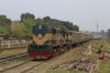 BR BEA20 6014 arrives into Rajshahi with 783 0645 Gobra - Rajshahi