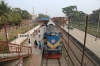 BR BED30 6520 at Rajbari with 755 1500 Goalando Ghat - Rajshahi, which was a BED30 vice BEA/BEM20 due to the GM of Bangladesh Railway being on board