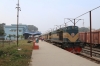 BR BEA20 6003 at Faridpur after arriving with the 0750 Rajbari - Faridpur