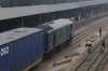 BR MEG11 2030 runs through Biman Bandar with a container train from Dhaka Port