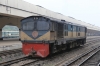 BR MED14 2803 at Dhaka Kamlapur after arriving with 10 1845 (P) Sylhet - Dhaka Kamlapur, a mere 6h30m late