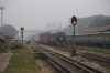 BR MEG11 2021 runs through Dhaka Kamlapur with a container train for Dhaka Port