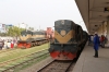BR BEB22 6309 is stabled at Rajshahi with an oil train, while BR BEM20 6103 is prepared to work a 1300 Rajshahi - Chapai Nawabganj, which we couldn't find on any timetable or the BR website