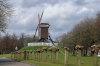 Bruges, Belgium - Windmill on the outskirts of the City