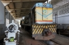 CBTU Shed at Natal - Alco RS8 6001; part stripped, out of service, assumed due mechanical problems