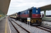 CBTU Alco RS8 6005 at Natal after arrival with the 0816 Ceara Mirim - Natal
