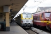 SNCB 1805 departs Brussels Nord with IC2014 1408 Charleroi Sud - Antwerpen Centraal