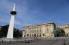 Romania, Bucharest - Revolution Square & Rebirth Monument