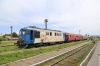 CRF Sulzer 60-1356 at Sighetu Marmatiei after arrival with R4135 0730 Beclean pe Sommes - Sighetu Marmatiei