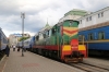 UZ ChME3-2505 at Chernivtsi after arrival with 960 1600 Storozhynets - Chernivtsi