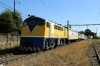 Temuco, Chile - GE 105t Shovenose Alco's D16005/D16012 rest after arriving with EFE's 2130 (P) Santiago - Temuco
