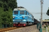 CR DF4C-0012 heads west away from Miyun Bei with a freight