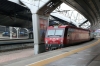 CR HXD3D-0650 waits to depart Beijing with T27 1727 Beijing - Dandong while CR DF4D-0355 waits to depart with K603 1712 Beijing - Yuncheng