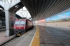 CR HXD3D-0650 waits to depart Beijing with T27 1727 Beijing - Dandong