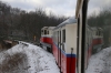 Budapest Children's Railway - MAV Mk45-2005 leads 135 1110 Huvosvolgy - Szechenyihegy between Szepjuhaszne & Janoshegy