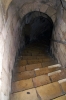 Conisbrough Castle - stairs between first & second floors