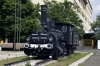 HZ steam loco 125052 plinthed at Zagreb Glavni Kolodvor