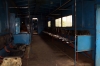 Inside a converted wagon coach on board 175 0510 Los Palacios - Guane