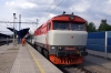 CD 749006 at Cercany after arrival with Sp1832 1600 Zruc nad Sazavou - Praha HN; it would be replaced by 749121 on the opposite end of the train