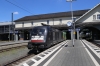 MRCE 182513, on hire to Flixtrain, at Darmstadt Hbf with FLX1817 0629 Berlin Lichtenberg - Stuttgart Hbf