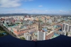 North Korea, Pyongyang - Eastern Pyongyang from the top of Tower of Juche Idea