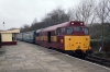 31466 at Rawtenstall after arrival with the 1000 Heywood - Rawtenstall