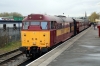 31466 at Heywood after arrival with the 1340 Rawtenstall - Heywood