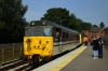 31414 at Duffield after arrival with the 1020 Wirksworth - Duffield