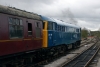 31119 at Embsay after arrival with the 1130 Bolton Abbey - Embsay