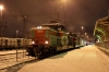 VR Dr16's 2812/2818 wait departure from Oulu with the Aurora Borealis Express P269 2052 (P) Helsinki - Kolari; having replaced Sr1 3006