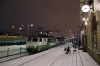 VR Sr1's 3032/3028 at Oulu after arrival with IC65 1117 Helsinki - Oulu