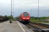 Newly arrived DB 245007 passes through Kaufering heading towards Munich with a driver training set