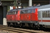 DB 218 494/434 at Plochingen with IC2013 0601 Magdeburg - Oberstdorf