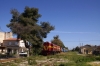 Alco DL537's A9101/A9105 pause for lunch at Varda with 7350 0900 Patra - Pirgos (Peloponnese Excursion)