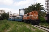 Alco DL537's A9101 (front) & A9105 (rear) depart Patra for shed after arrival with 7355 0800 Kiparissia - Patra, the final section of the Peloponnese Excursion