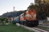 A9105 (front) & A9101 (rear) at Katakolo waiting to depart with a special charter arranged by TrainOSE, train 7181 1800 Katakolo - Pirghos (the train had originated at Kalamata)