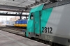 SNCB 186204 (2812) at Rotterdam Central with IC9227 0945 Brussels Midi - Amsterdam Central; NS 186116 (186016 rear) waits departure in the adjacent platform with ICD1027 1209 Rotterdam Central - Amsterdam Central