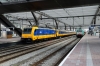 SNCB 186204 (2812) at Rotterdam Central with IC9227 0945 Brussels Midi - Amsterdam Central; NS 186116 (186016 rear) waits departure in the adjacent platform with ICD1027 1209 Rotterdam Central - Amsterdam Central