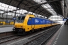 NS 186011 (leading) and 186014 (rear) T&T ICD1038 1240 Amsterdam Central - Rotterdam prior to departure from Amsterdam Central